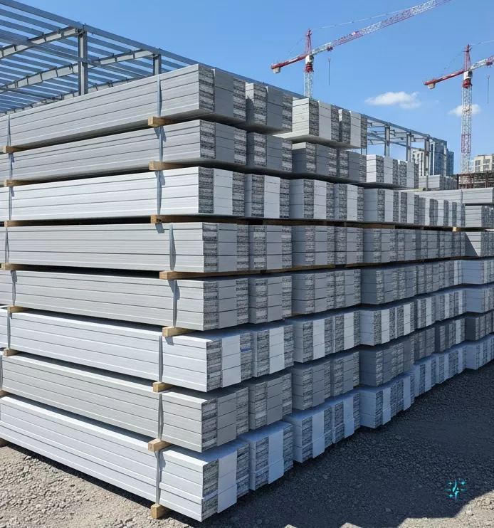 Imagen asociada al servicio de entrega y distribución de productos de hierro